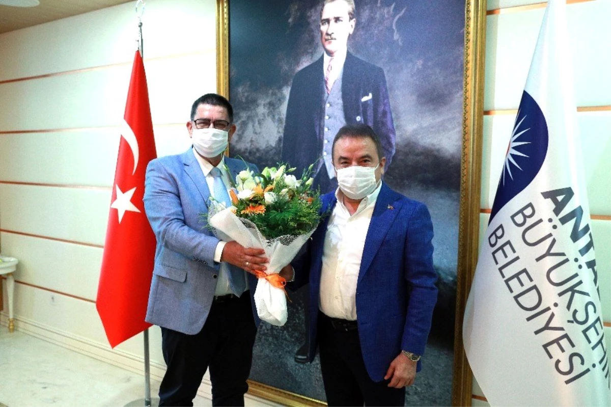 AESOB Başkanı Dere\'den Başkan Böcek\'e teşekkür