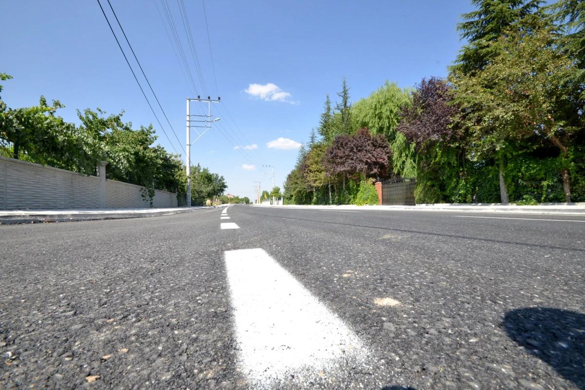 Antalya çevre yolunu Gödeneye bağlayan yol yenilendi