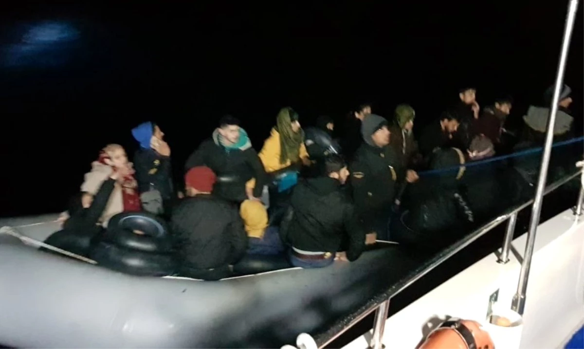 Aydın\'da 23 düzensiz göçmen yakalandı