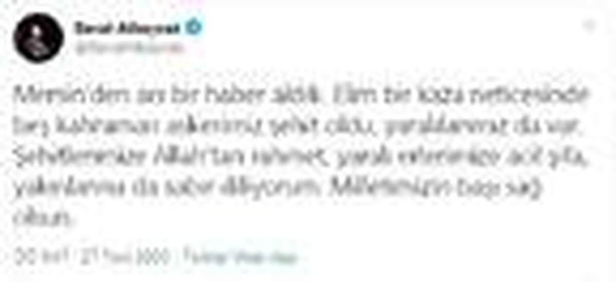 Bakan Albayrak\'tan şehit askerler için başsağlığı mesajı