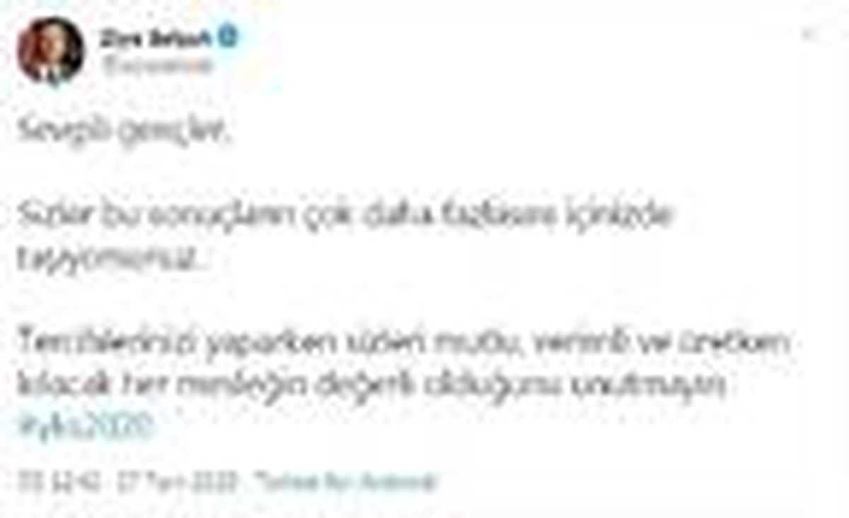 Bakan Selçuk\'tan üniversite adaylarına \'tercih\' önerisi