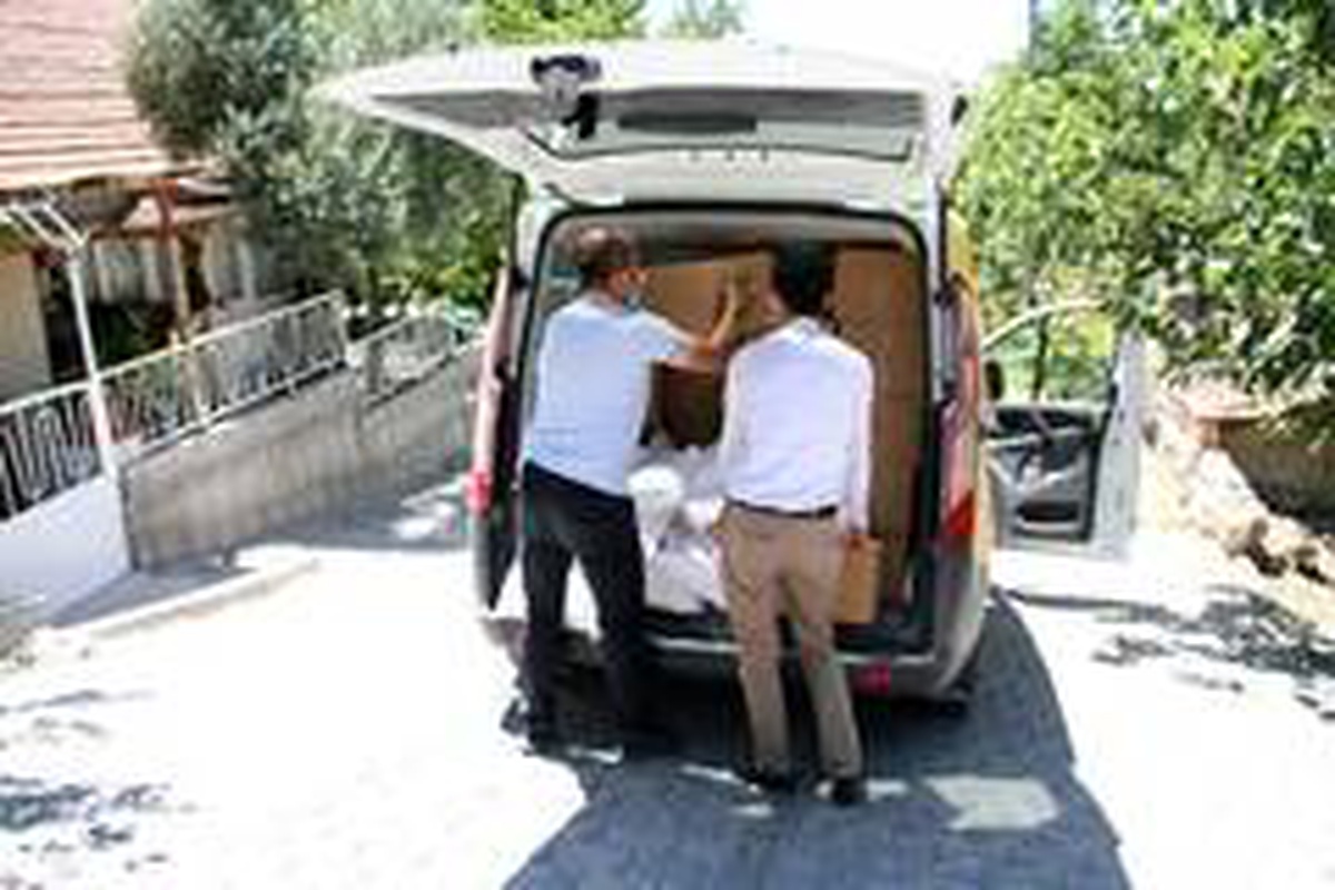 Beypazarı Belediyesi ihtiyaç sahiplerinin yanında