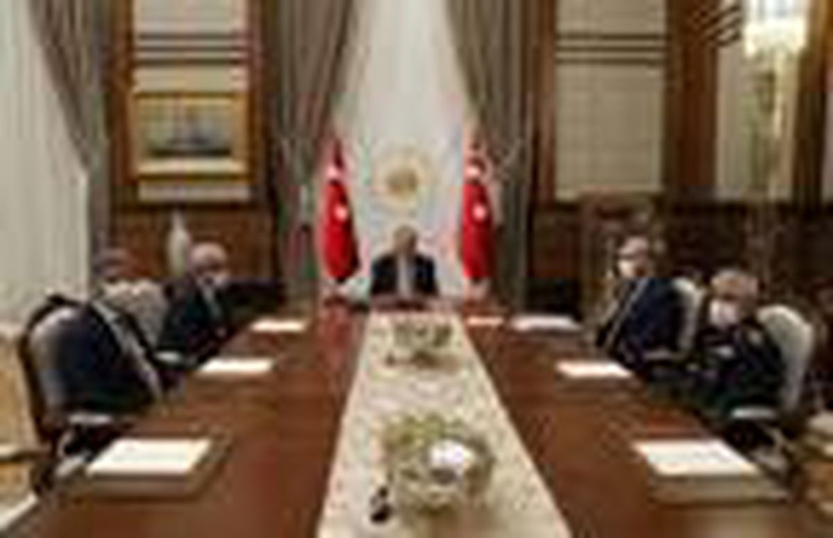 Cumhurbaşkanı Erdoğan, Bakan Soylu ve beraberindekileri kabul etti