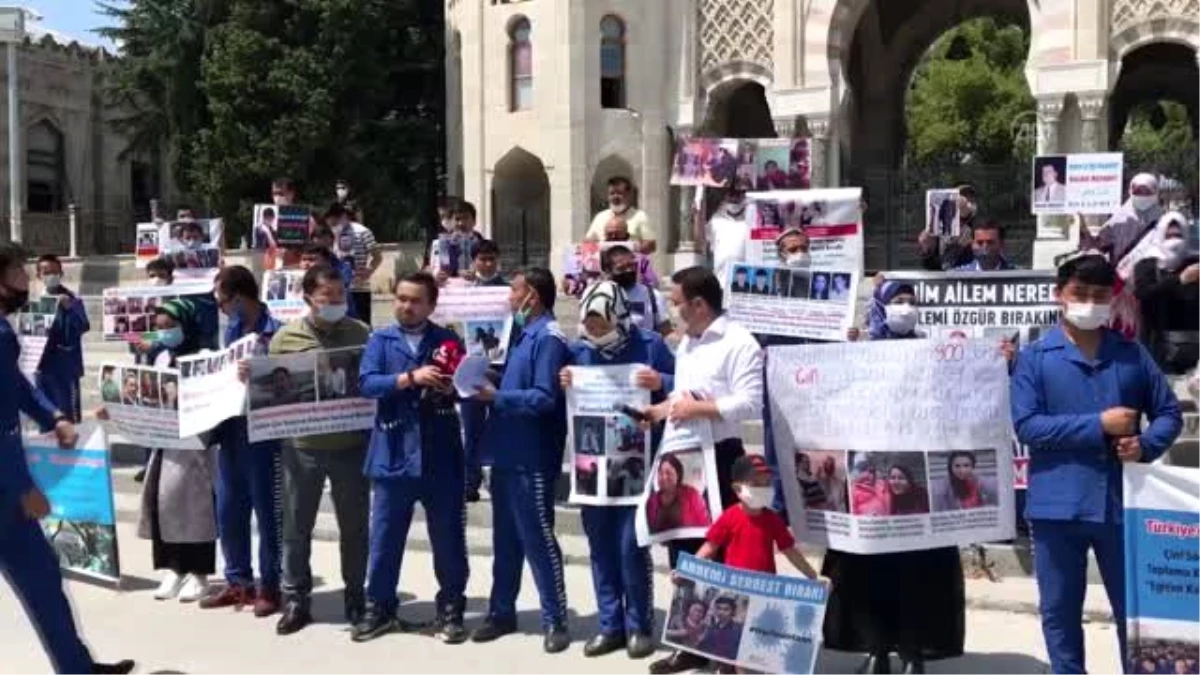 İstanbul\'da yaşayan Uygur Türkleri Çin\'i protesto etti