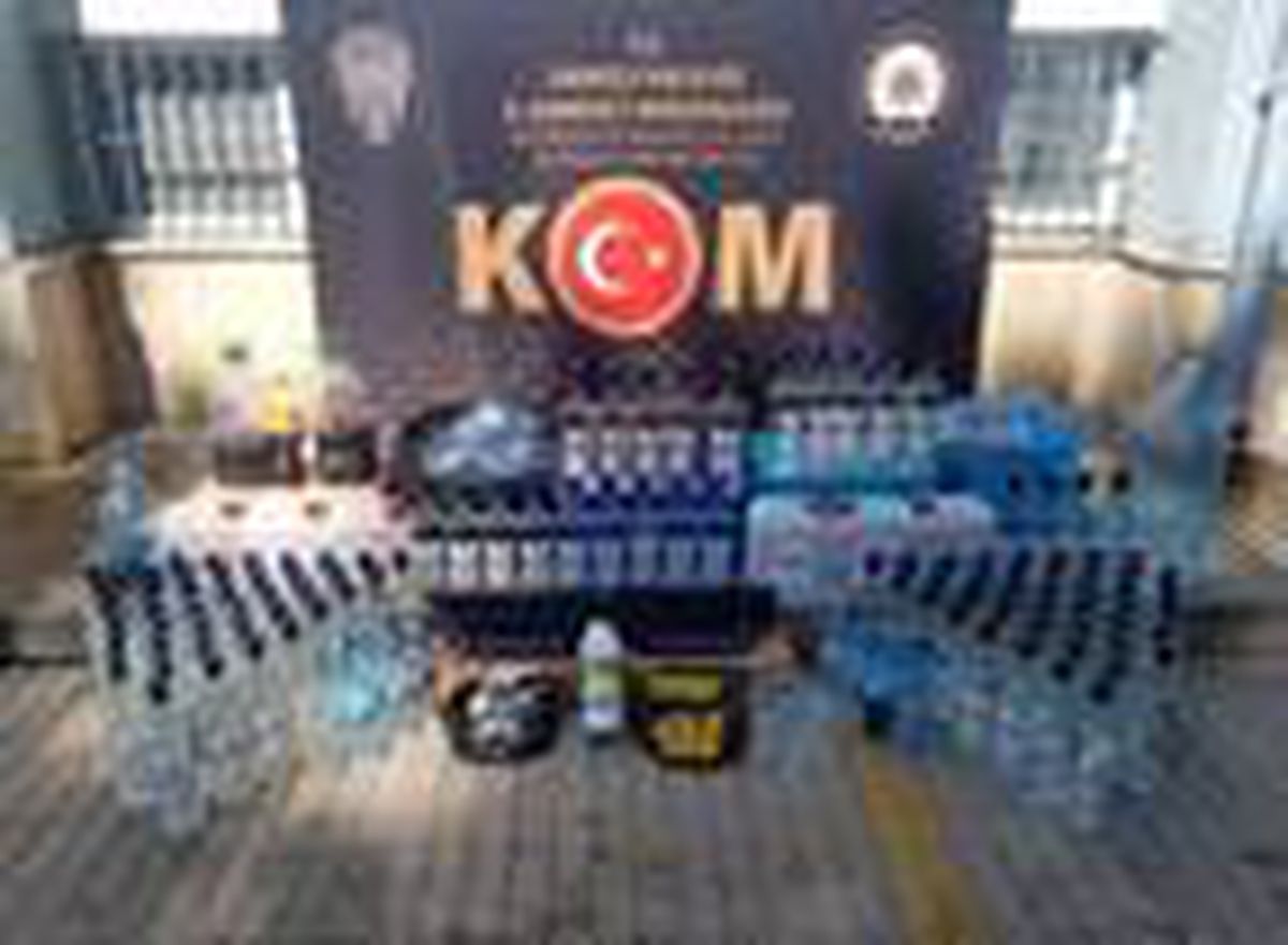 Kaçak içki üreten 2 şahıs tutuklandı