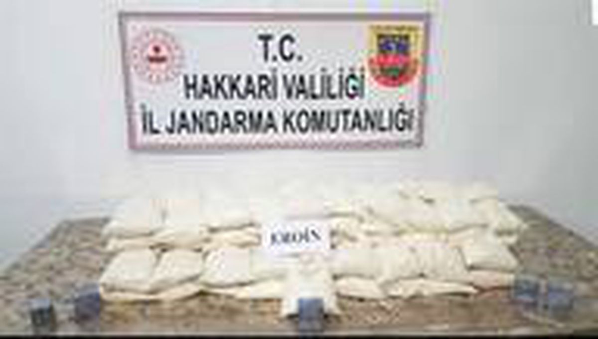 Şemdinli\'de 80 kilo eroin ele geçirildi