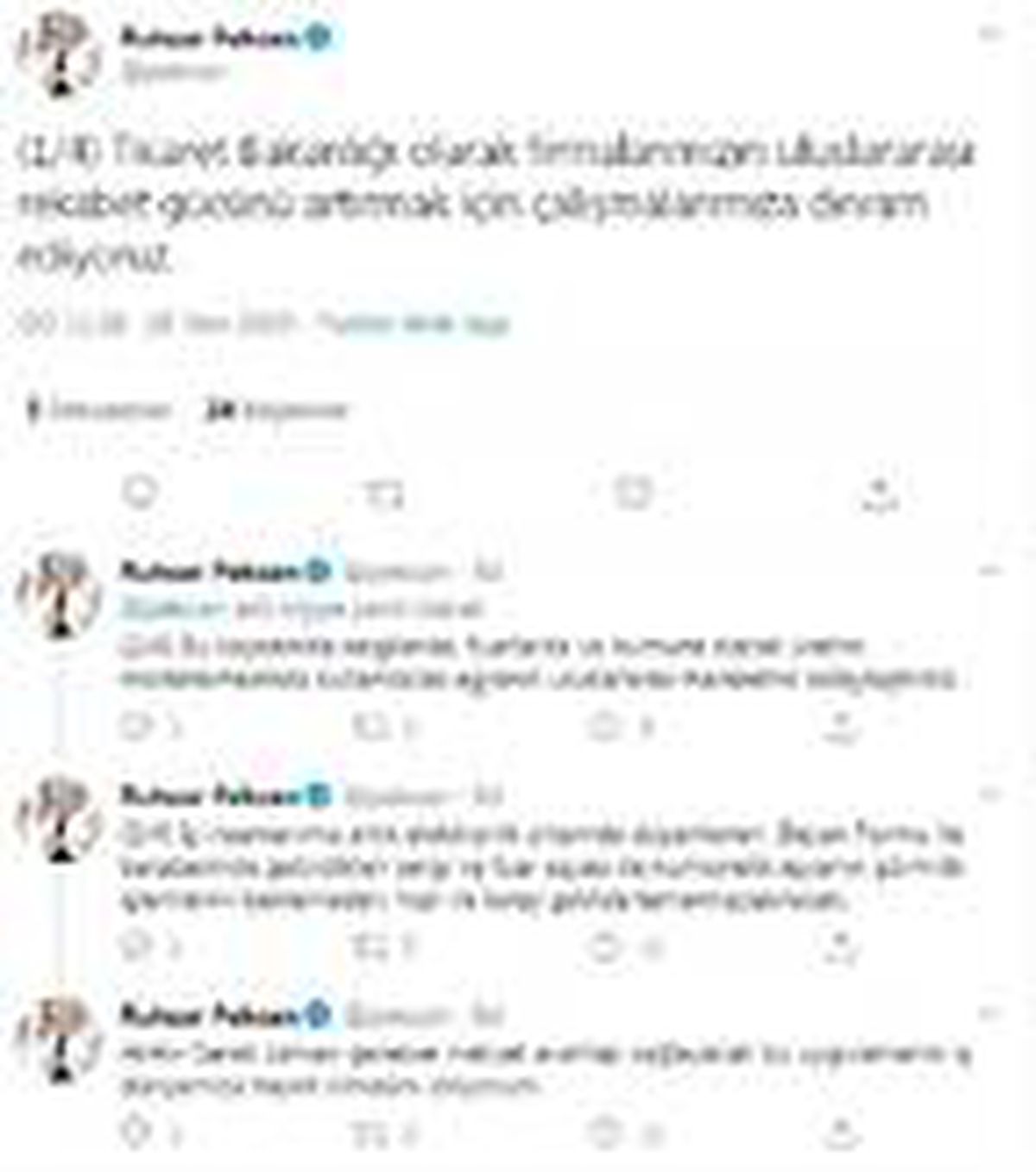Bakan Pekcan: İş insanlarımız Beyan Formu ile gümrük işlemlerini hızlı tamamlayabilecek