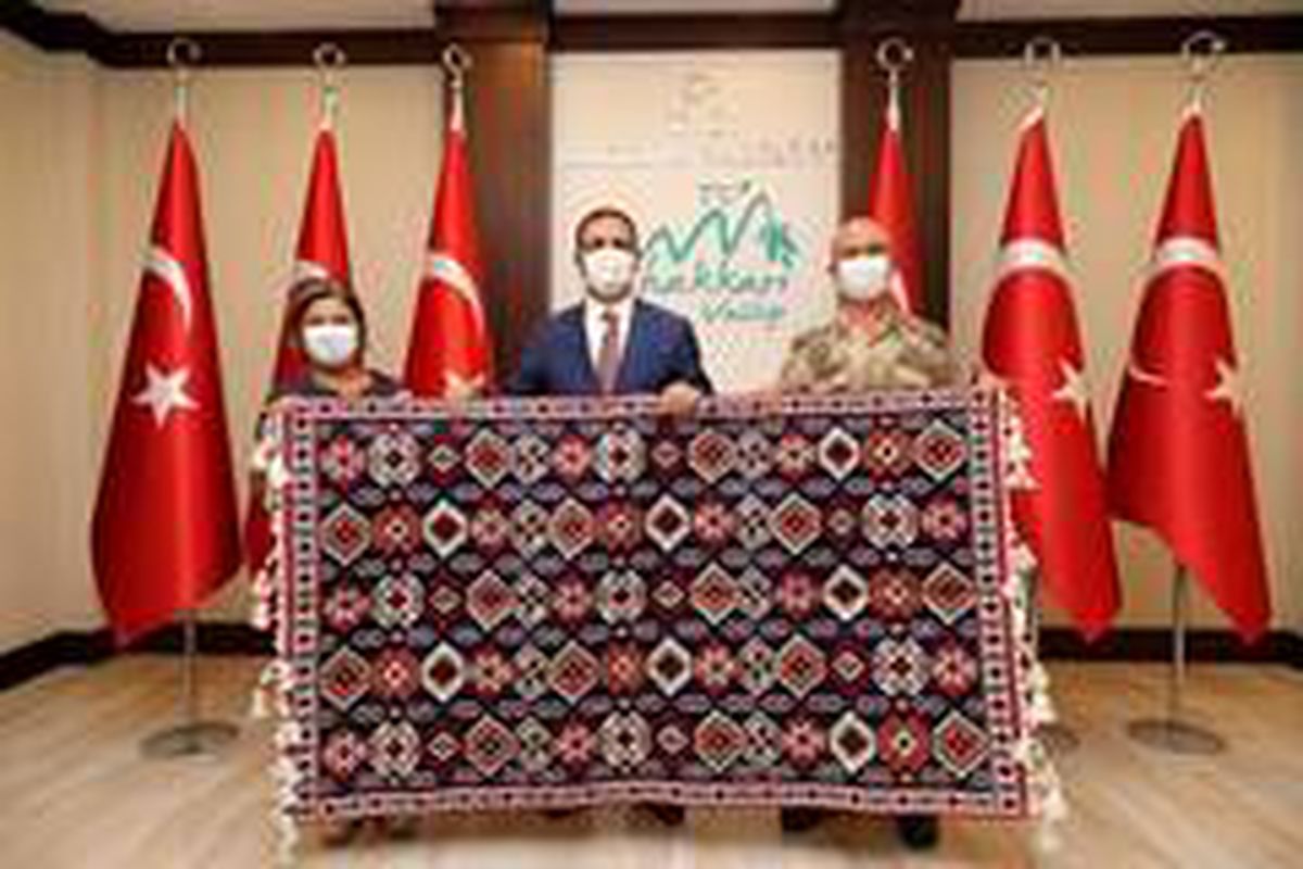 Emekli olan Tümgeneral İlbaş\'tan veda ziyareti