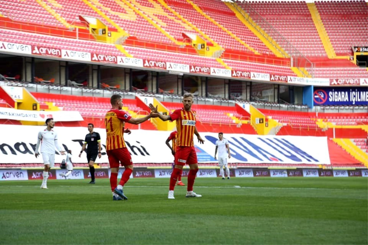 Kayserispor 34 maçta 40 gol attı