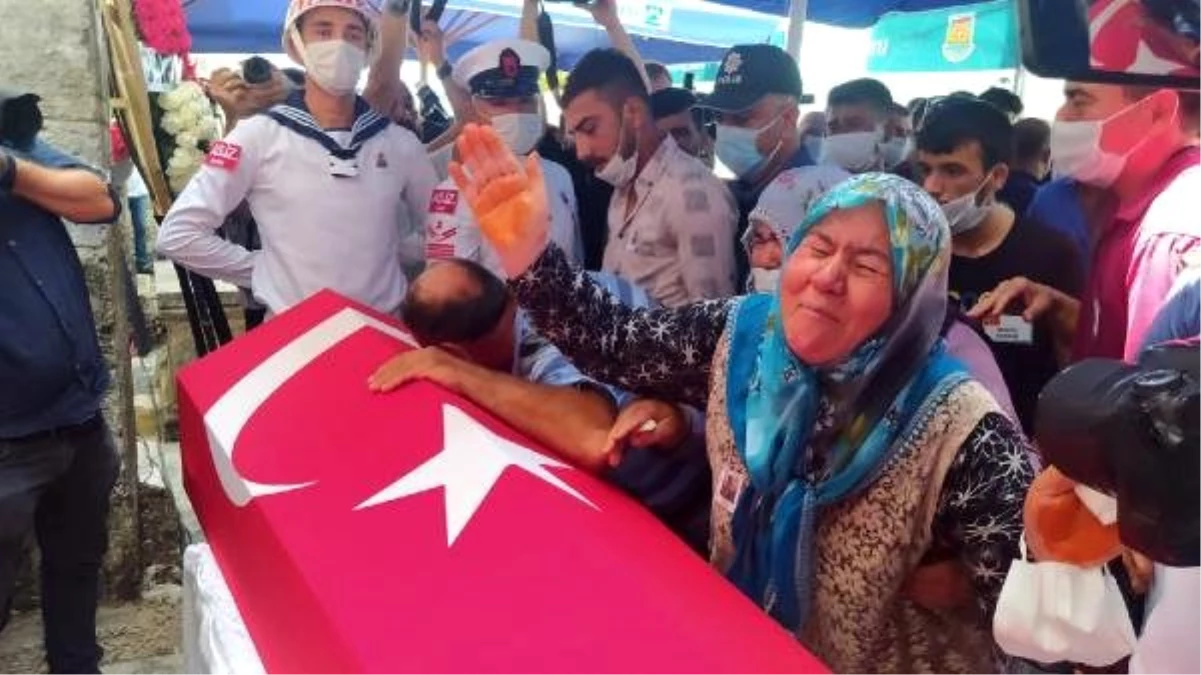 Kaza şehidi Mustafa Dağlı, son yolculuğuna uğurlandı