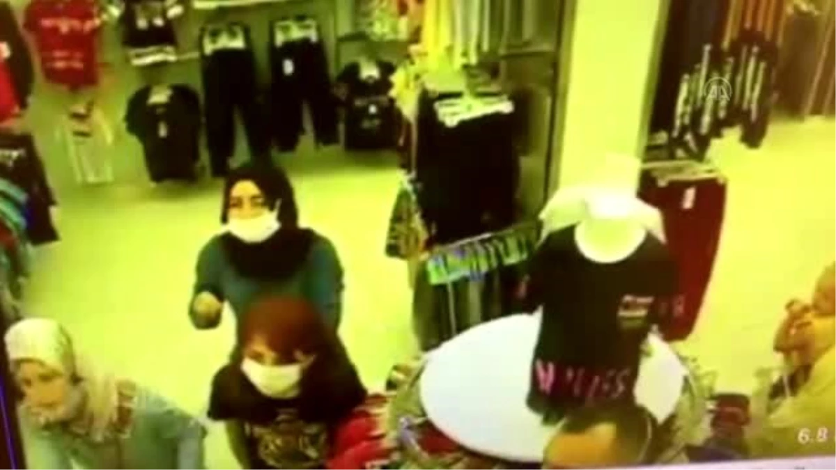 Maske uyarısında bulunan mağaza müdürünün darbedilmesi güvenlik kamerasında