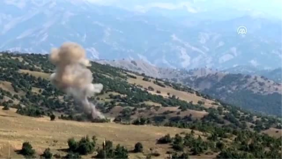 PKK\'lı teröristlerce tuzaklanan patlayıcı imha edildi
