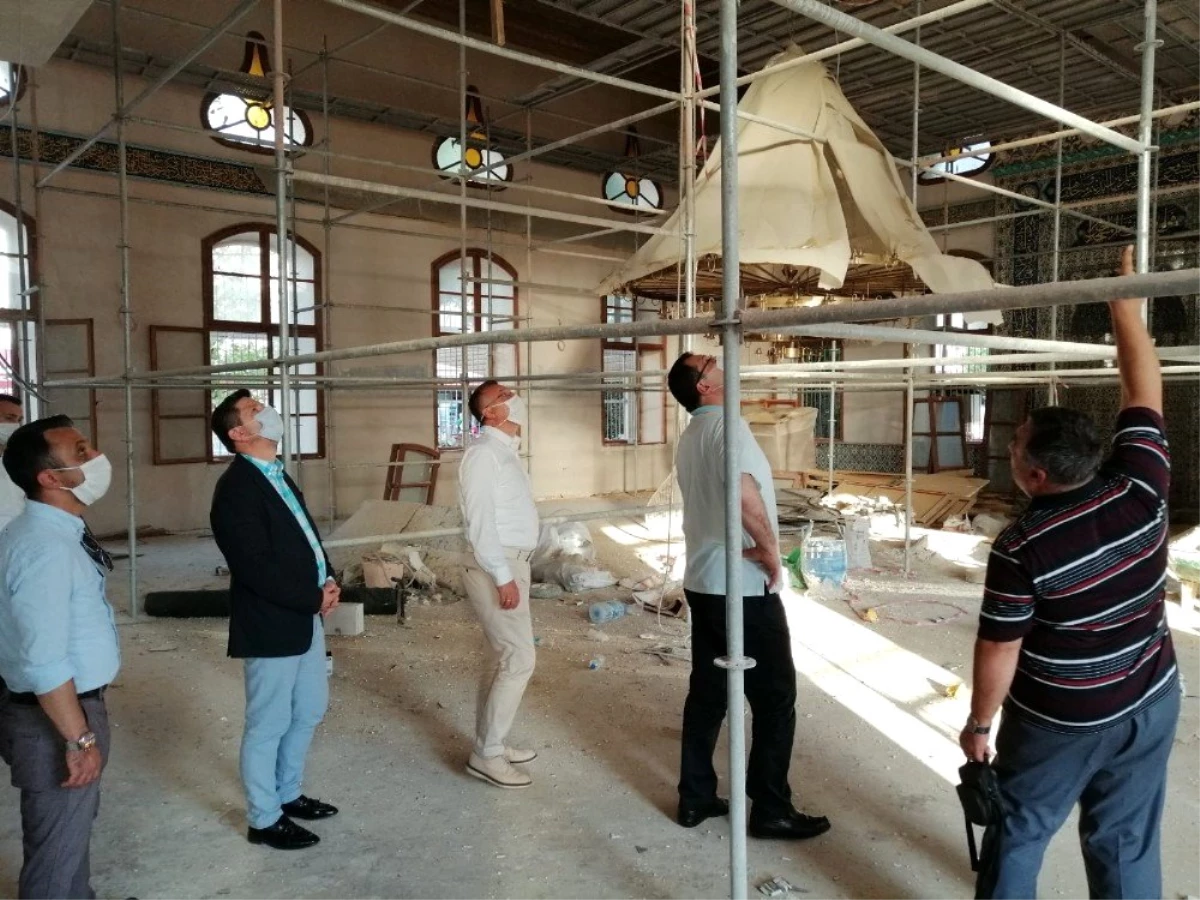 Son dakika haberleri! Tarihi Orhan Camii restorasyonu sürüyor