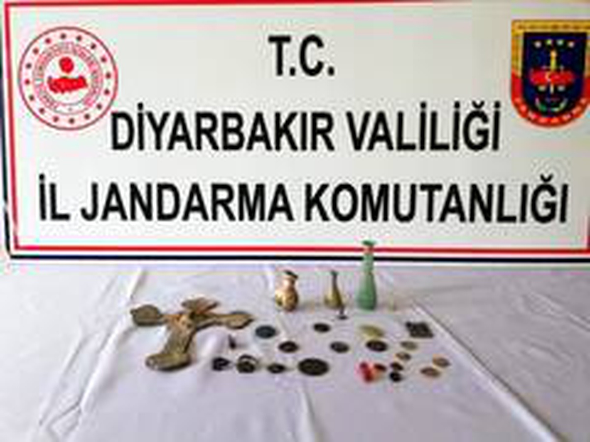 Diyarbakır\'da tarihi eser kaçakçılığı operasyonu