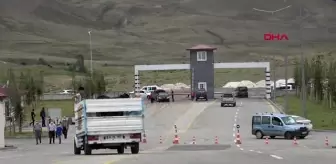 Erzurum'da kurbanlık satıcılarının tesis mutluluğu