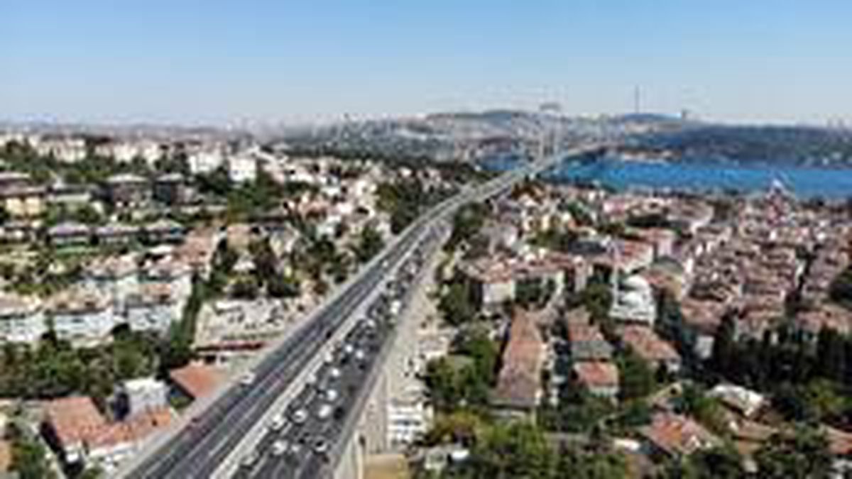 İstanbul trafiğinde bayram yoğunluğu