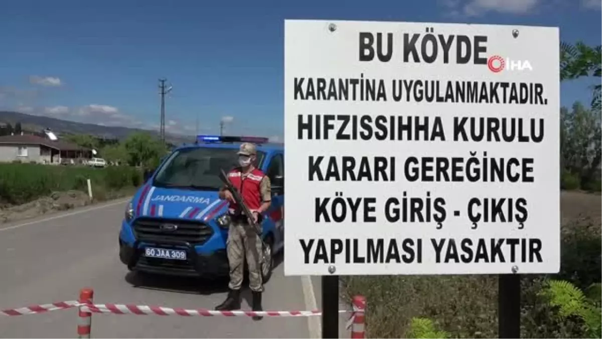 Bin 600 nüfuslu köy, Kurban Bayramı arefesinde karantinaya alındı