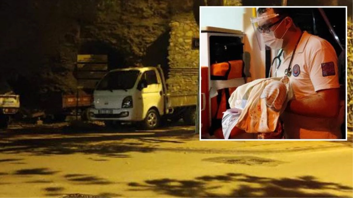 Bursa\'da, kamyonet kasasında terk edilmiş 3 günlük bebek bulundu