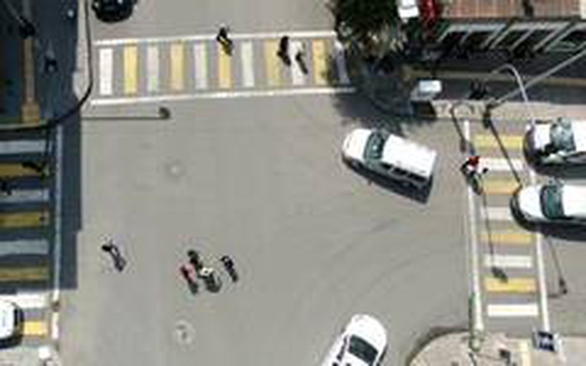 Kurban bayramı öncesi "drone" ile trafik denetimi