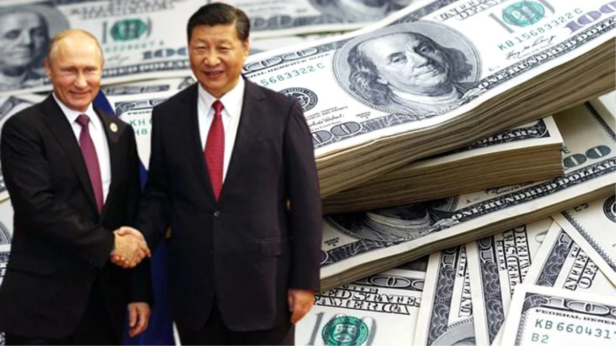 Rusya ve Çin\'den dolara büyük darbe: İki ülke arasındaki ticarette dolarla ödeme ilk kez yüzde 50\'nin altına düştü