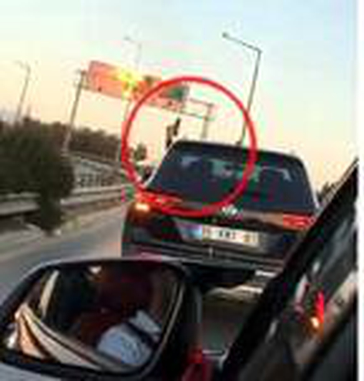 Trafikte havaya ateş açan maganda yakalandı