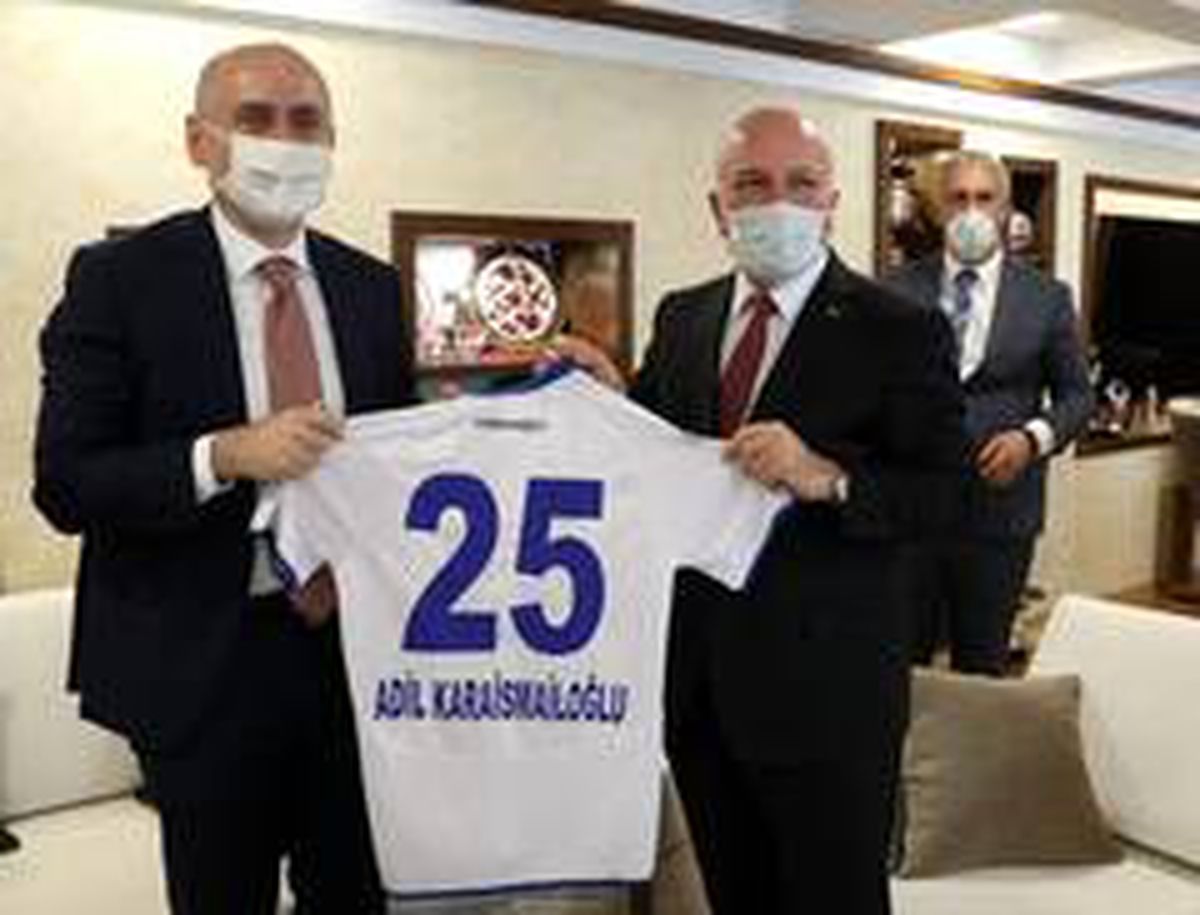 Ulaştırma ve Altyapı Bakanı Karaismailoğlu Büyükşehir\'i ziyaret etti