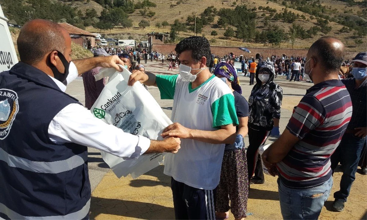 Çankaya kurban alanında ilk gün yoğunluğu