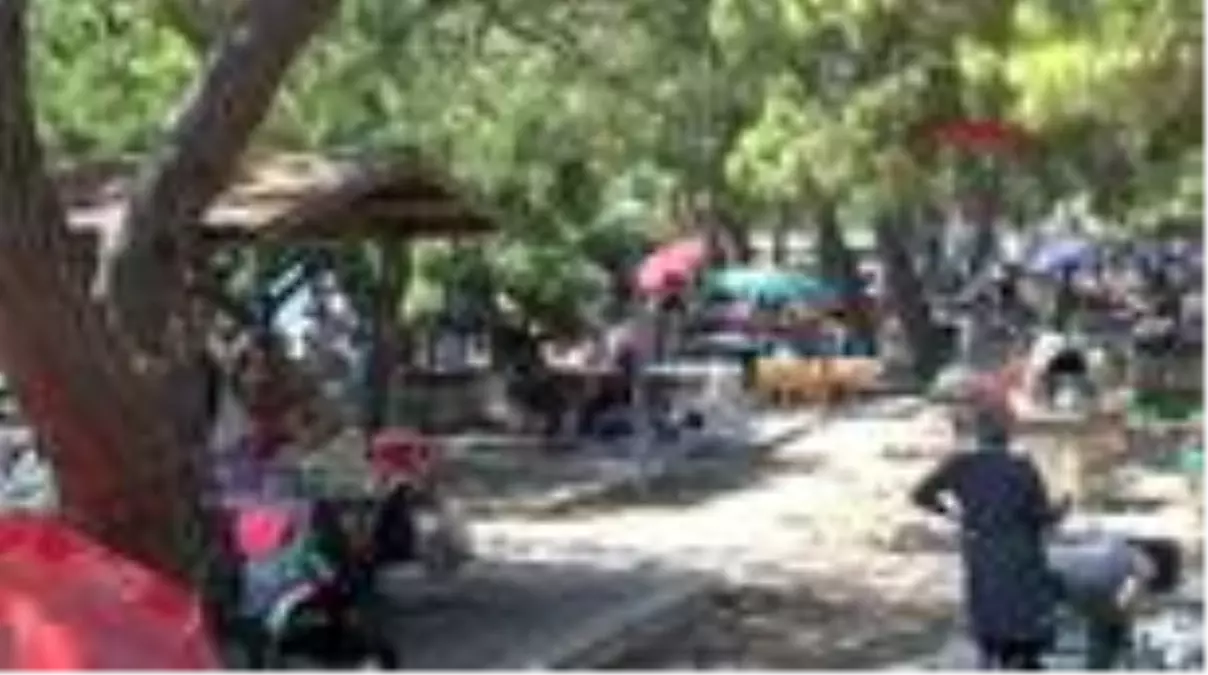 Antalya\'da piknik alanları doldu