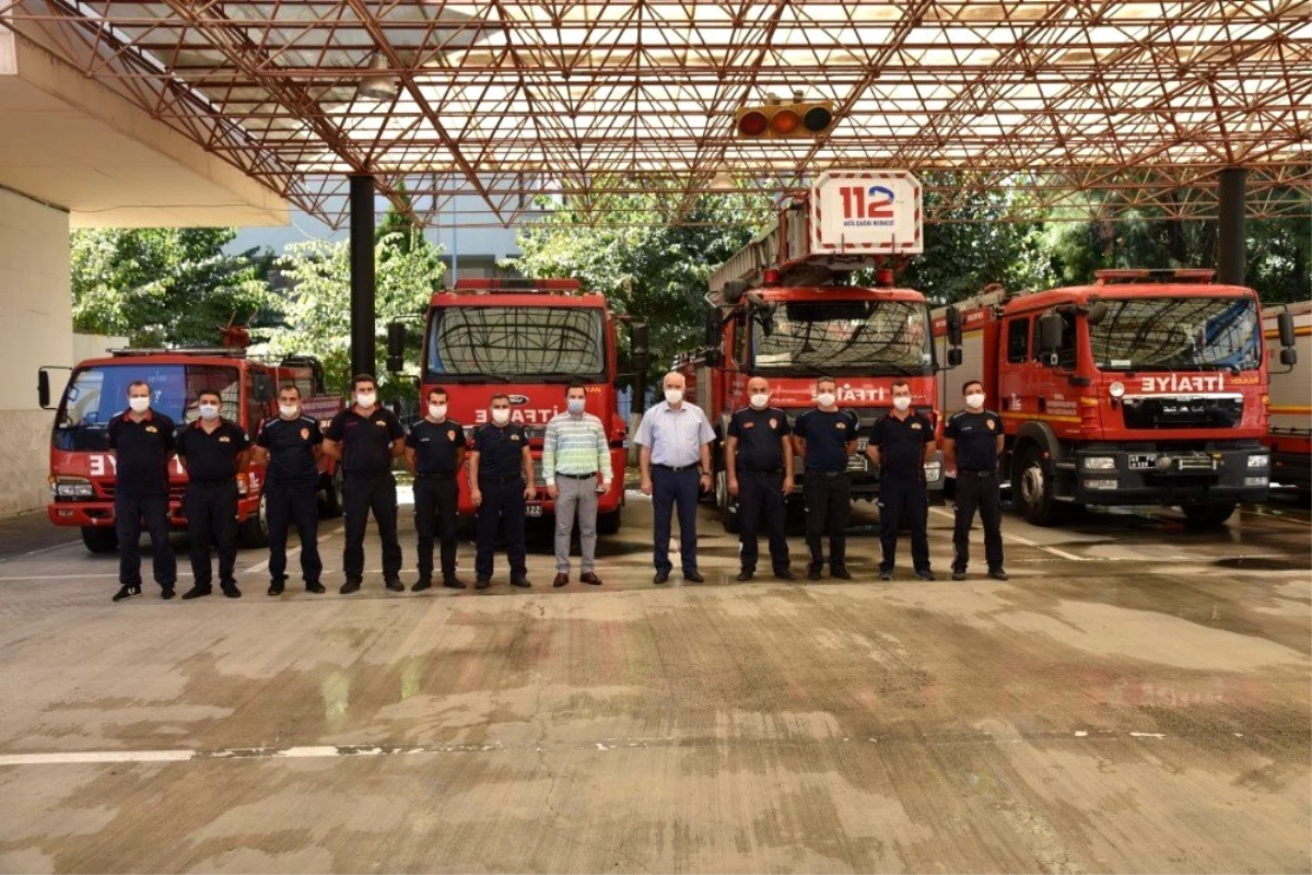 Başkanvekili Güzgülü, nöbetçi birimler ile bayramlaştı