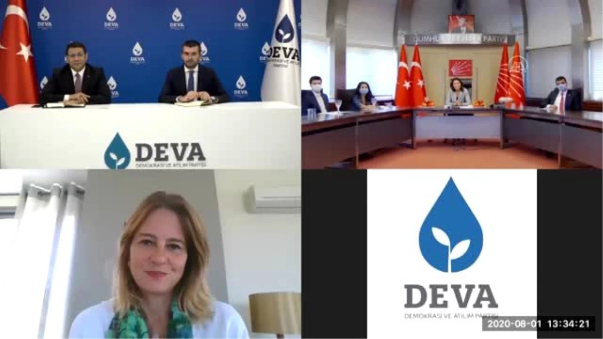 CHP Heyeti, DEVA Partisi ve Gelecek Partisi ile bayramlaştı