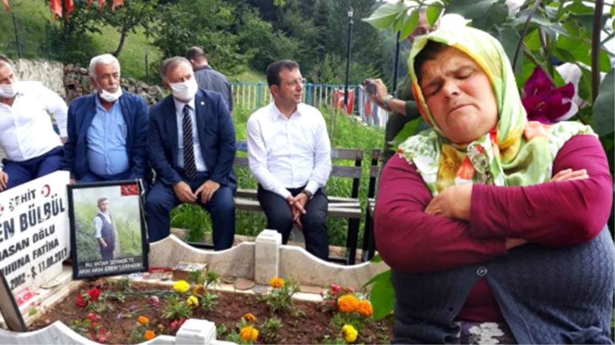 Eren Bülbül\'ün annesi: Oğlumun mezarını ziyaret eden Ekrem İmamoğlu\'na kızgın değil kırgınım