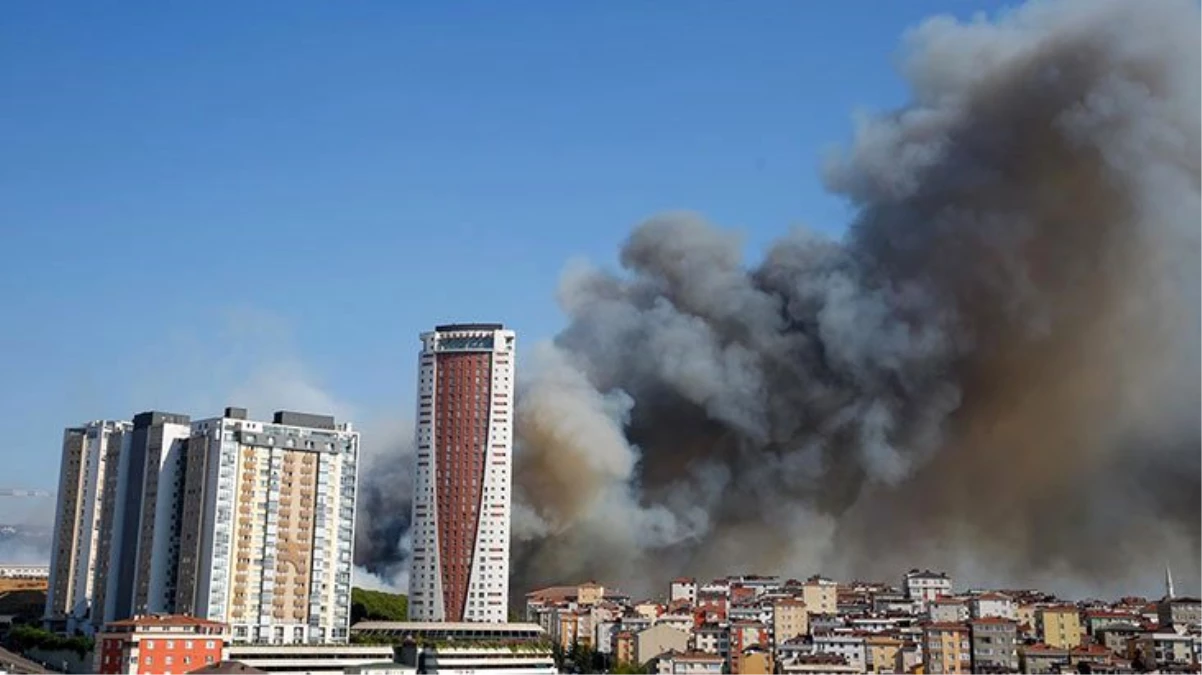 İstanbul\'da askeri alanda çıkan yangın, itfaiye ekiplerinin uzun uğraşları sonucu söndürüldü