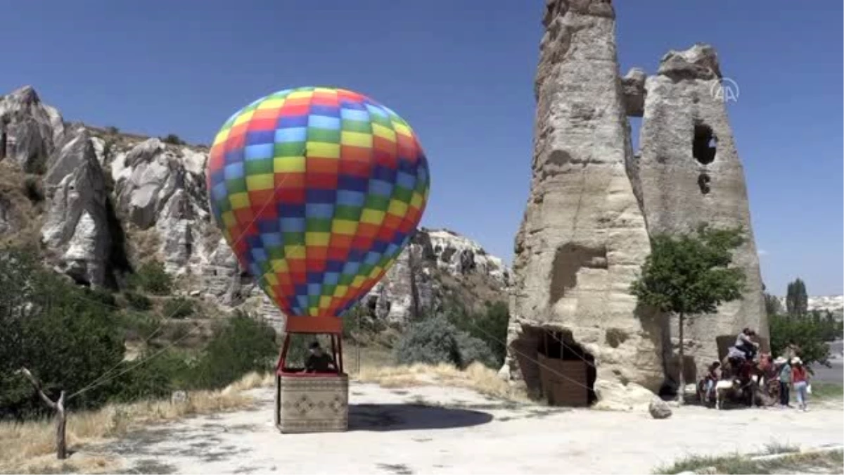 Kapadokya\'da "sanal balon turu"