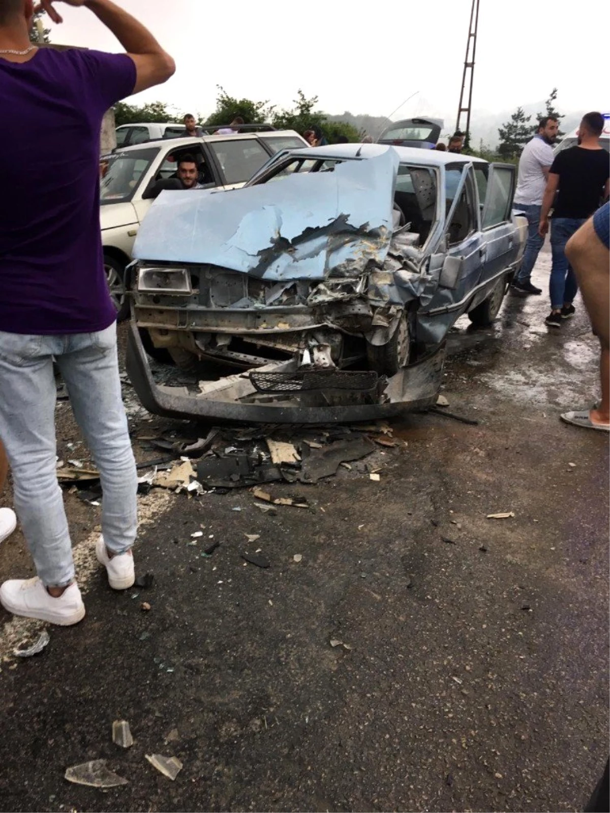 Son dakika haberleri! Sinop\'ta trafik kazası: 6 yaralı