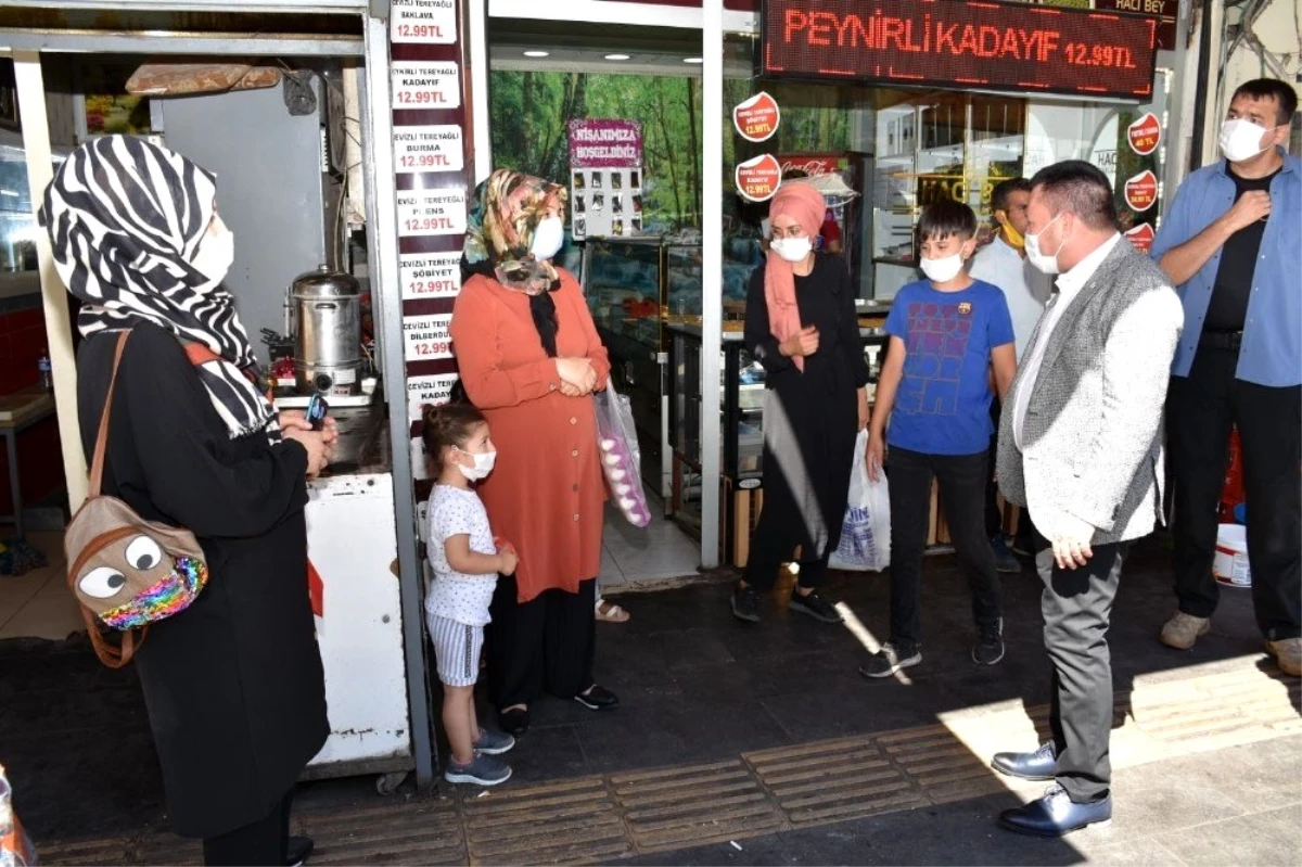 Bağlar Belediye Başkanı Beyoğlu\'ndan esnafa bayram ziyareti