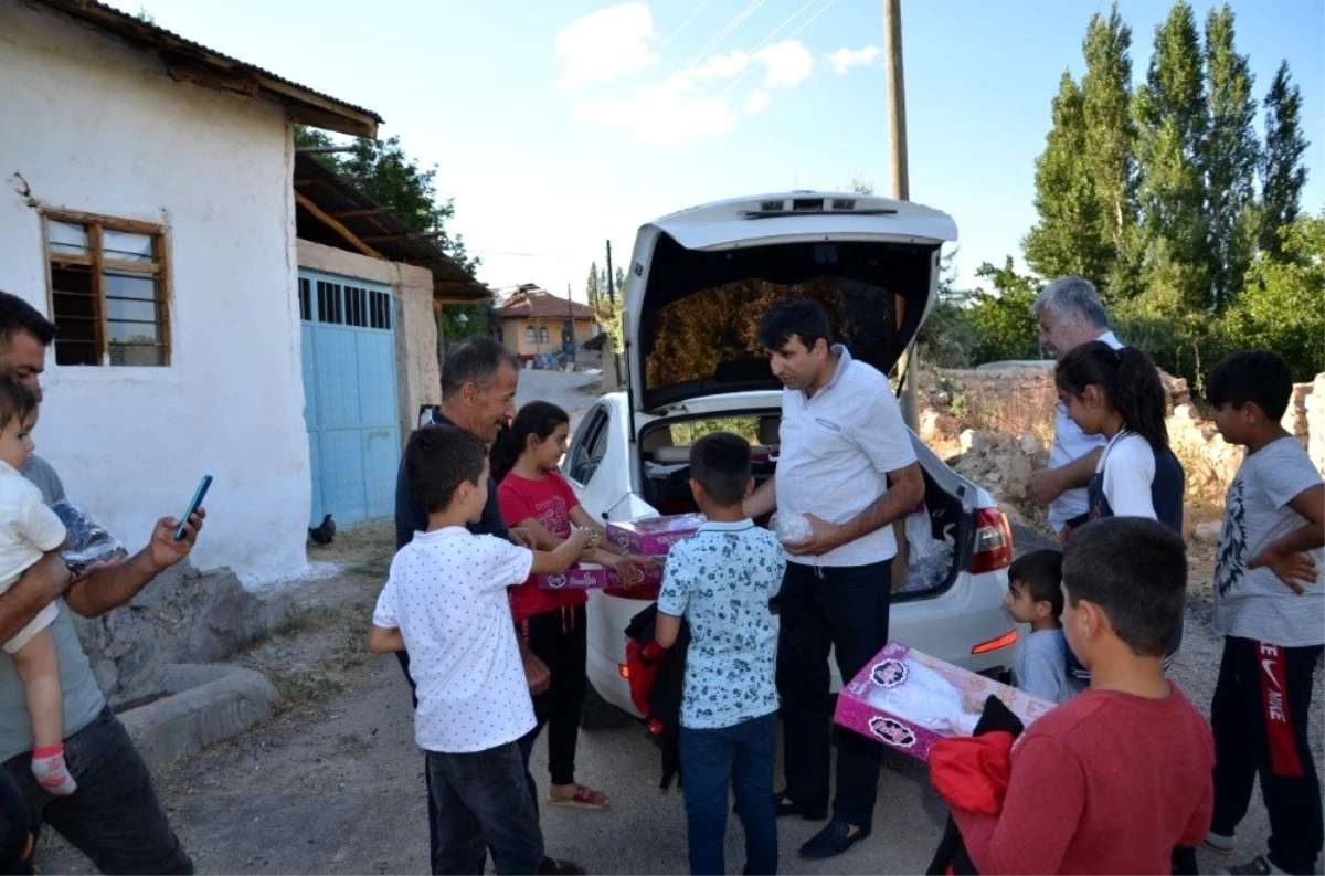 Darendeli iş adamı çocukları unutmadı