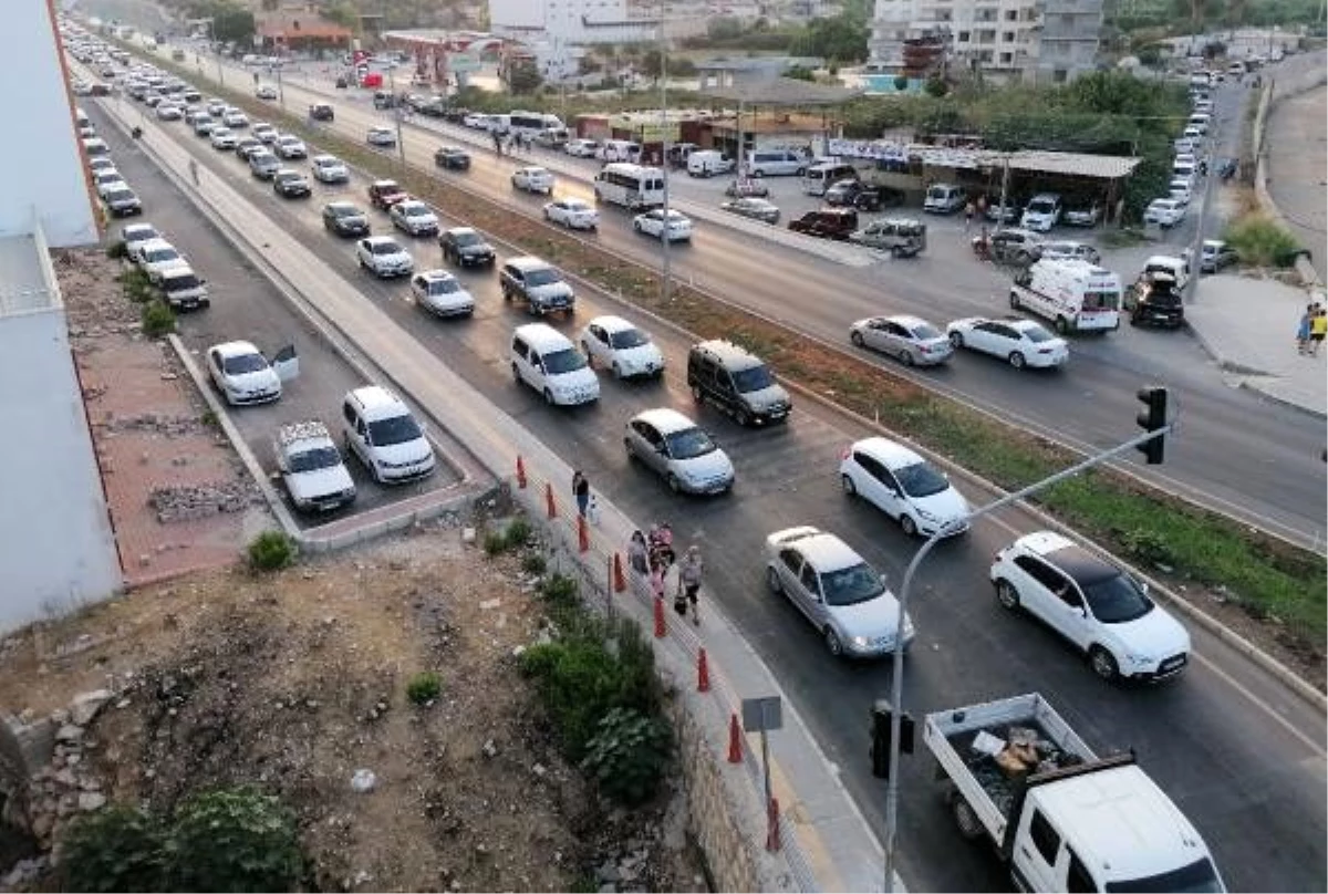 Kızkalesi\'nde bayram yoğunluğu