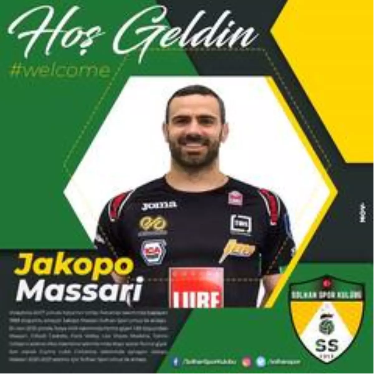 Solhan Spor, Jacopo Massari ile anlaştı