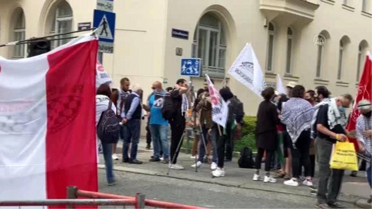 Avusturya\'da İsrail ve ABD protesto edildi