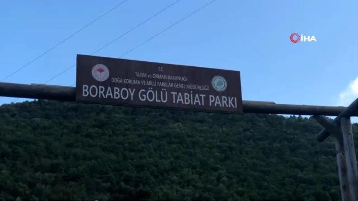 Boraboy Gölü Tabiat Parkı "Kadına Şiddete Hayır" diyerek farkındalık oluşturuyor