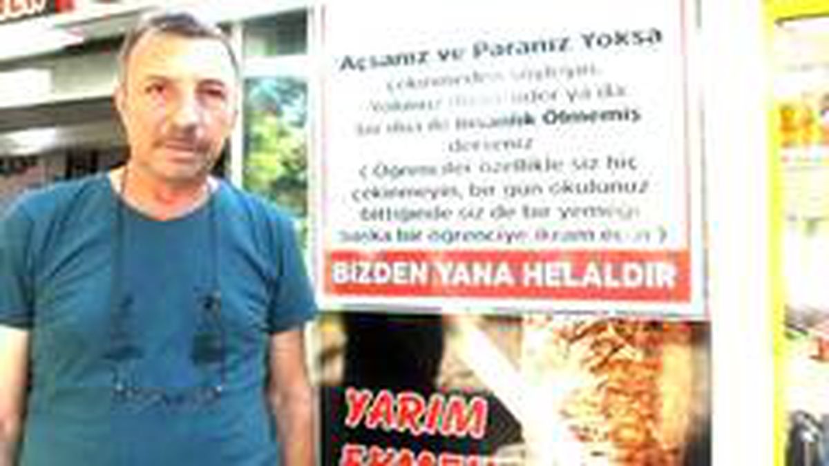 Burhaniye\'de hayırsever işletmeciye destek yağdı