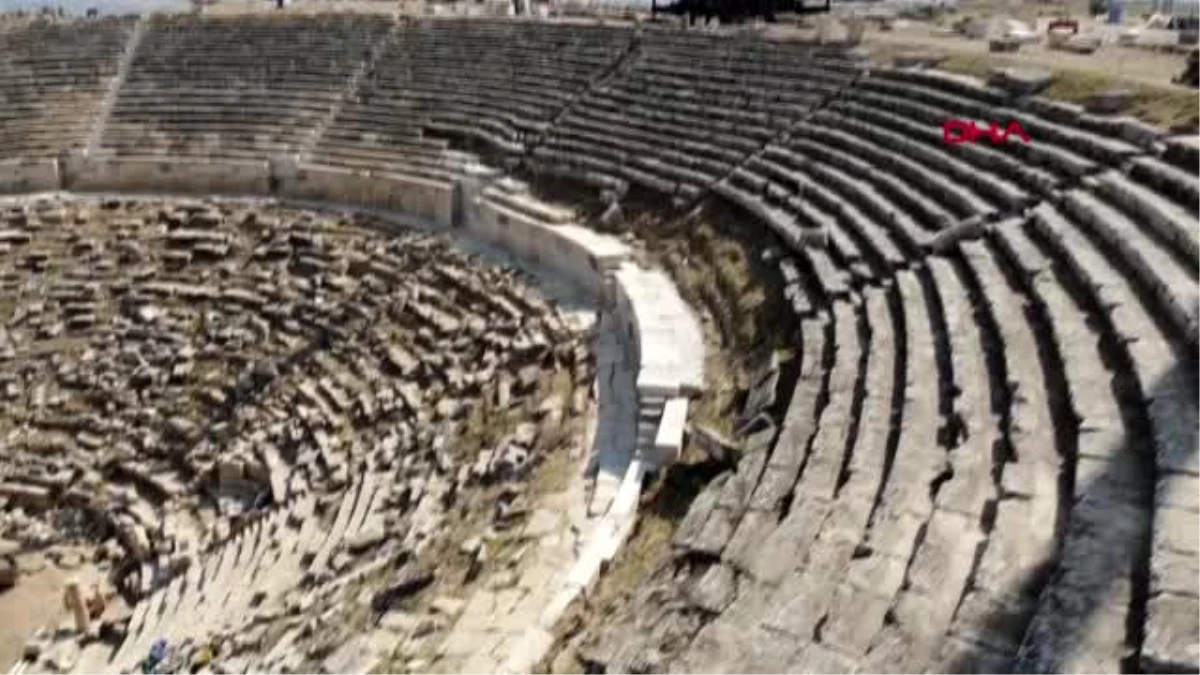 DENİZLİ Antik tiyatro 1600 yıl sonra seyircisiyle buluşacak