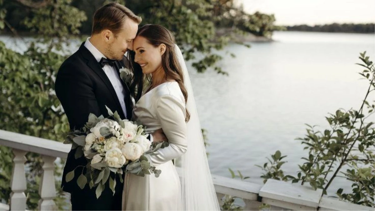 Finlandiya Başbakanı Sanna Marin, futbolcu Markus Raikkonen\'le evlendi