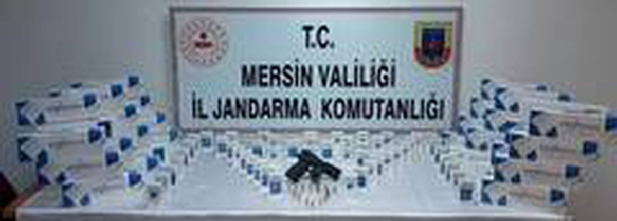 Mersin\'de 430 paket gümrük kaçağı sigara ele geçirildi