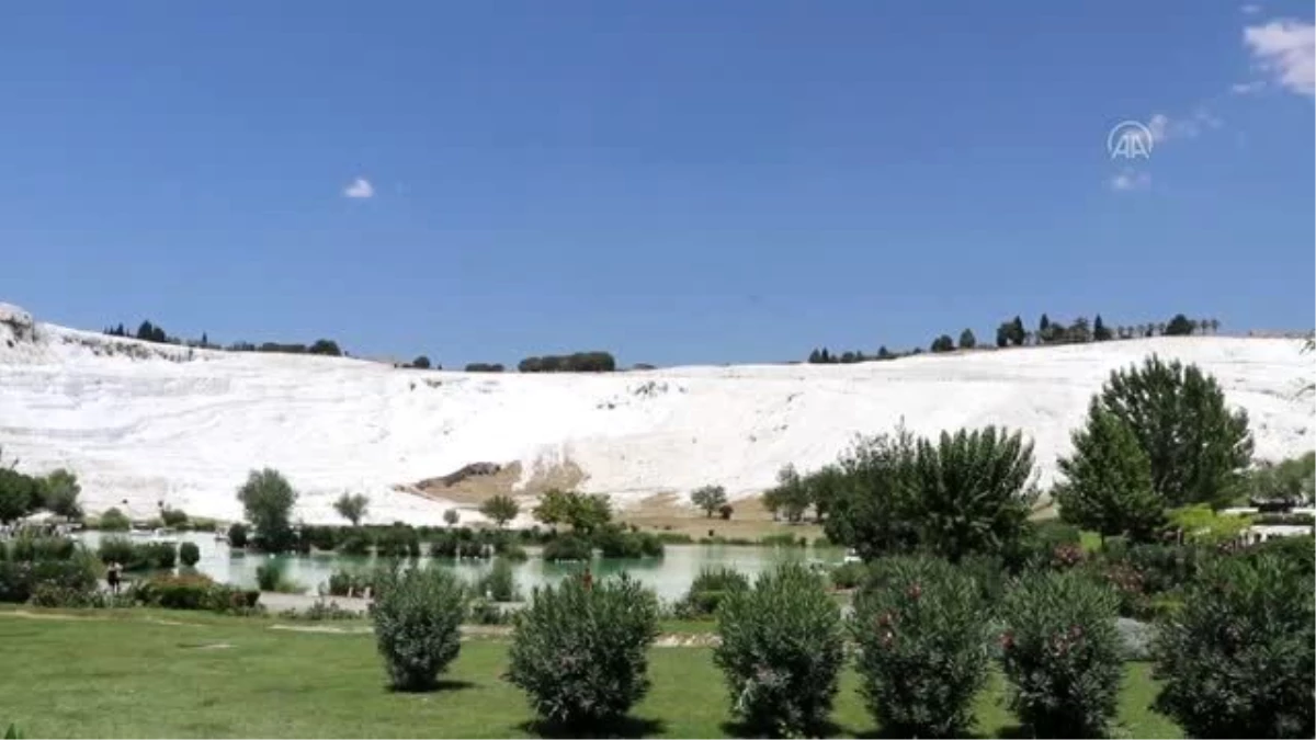 Son dakika güncel: Pamukkale\'yi bayramda 20 bin kişi ziyaret etti