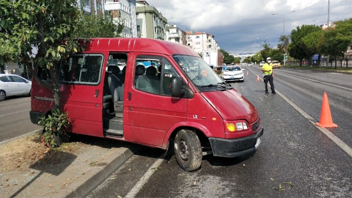 Samsun\'da trafik kazası: 1 yaralı