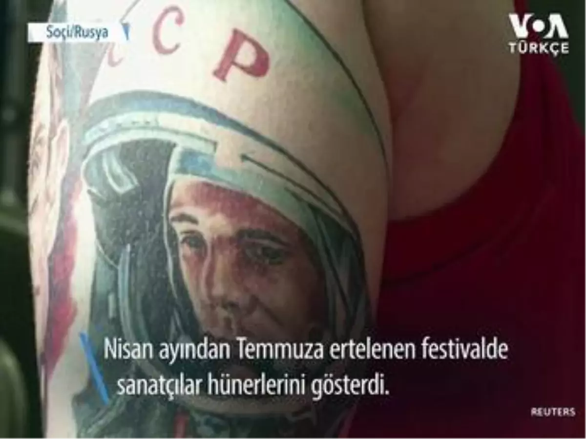 Soçi\'de Dövme Festivali