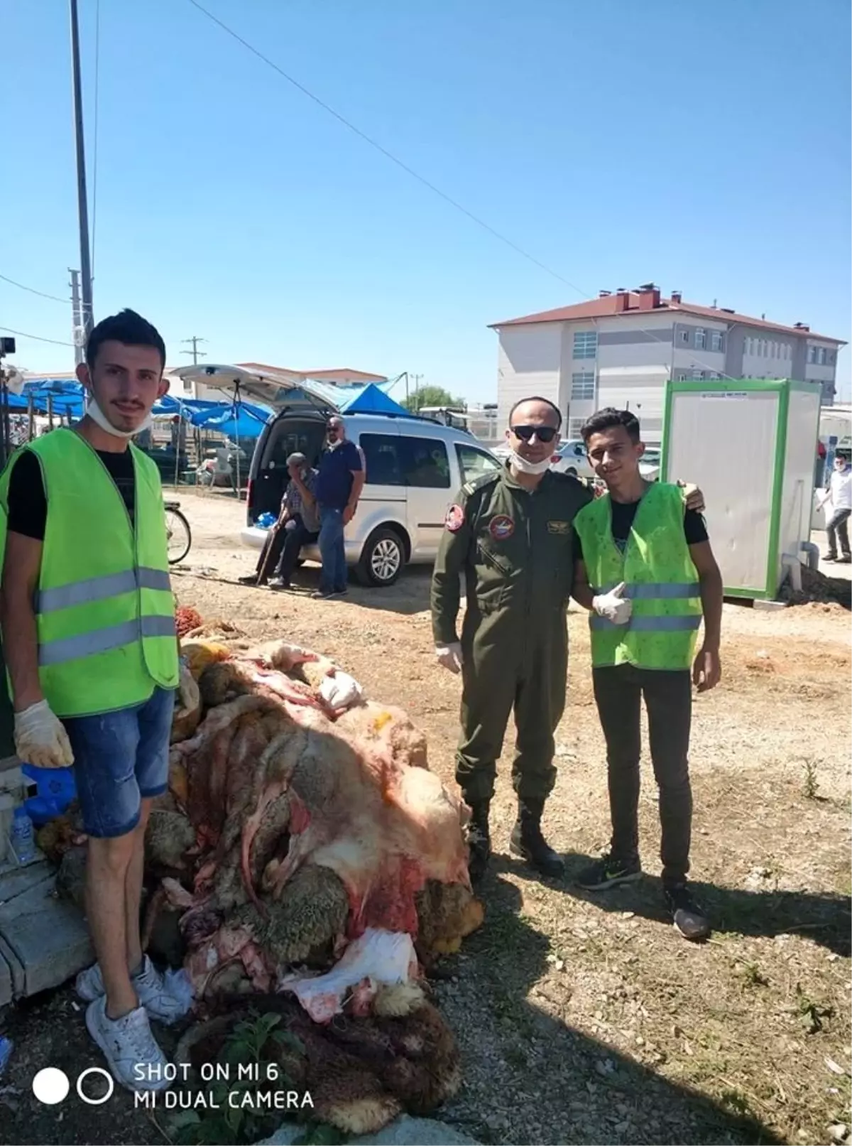 THK Lüleburgaz Şubesi, Kurban bayramında deri topladı