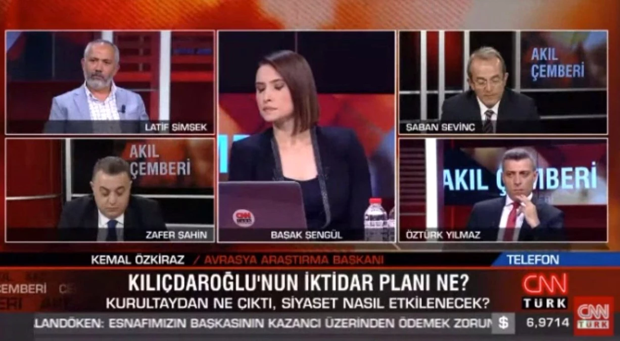 Ünlü anketçi telefonla bağlanınca CNN Türk canlı yayınında ortalık karıştı