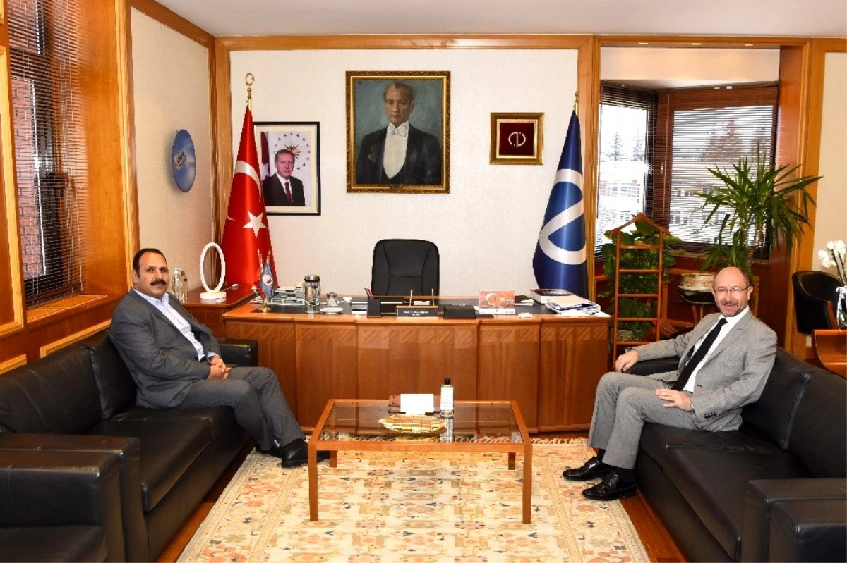 Eskişehir Cumhuriyet Başsavcısı Murat İrcal, Rektör Erdal\'ı ziyaret etti